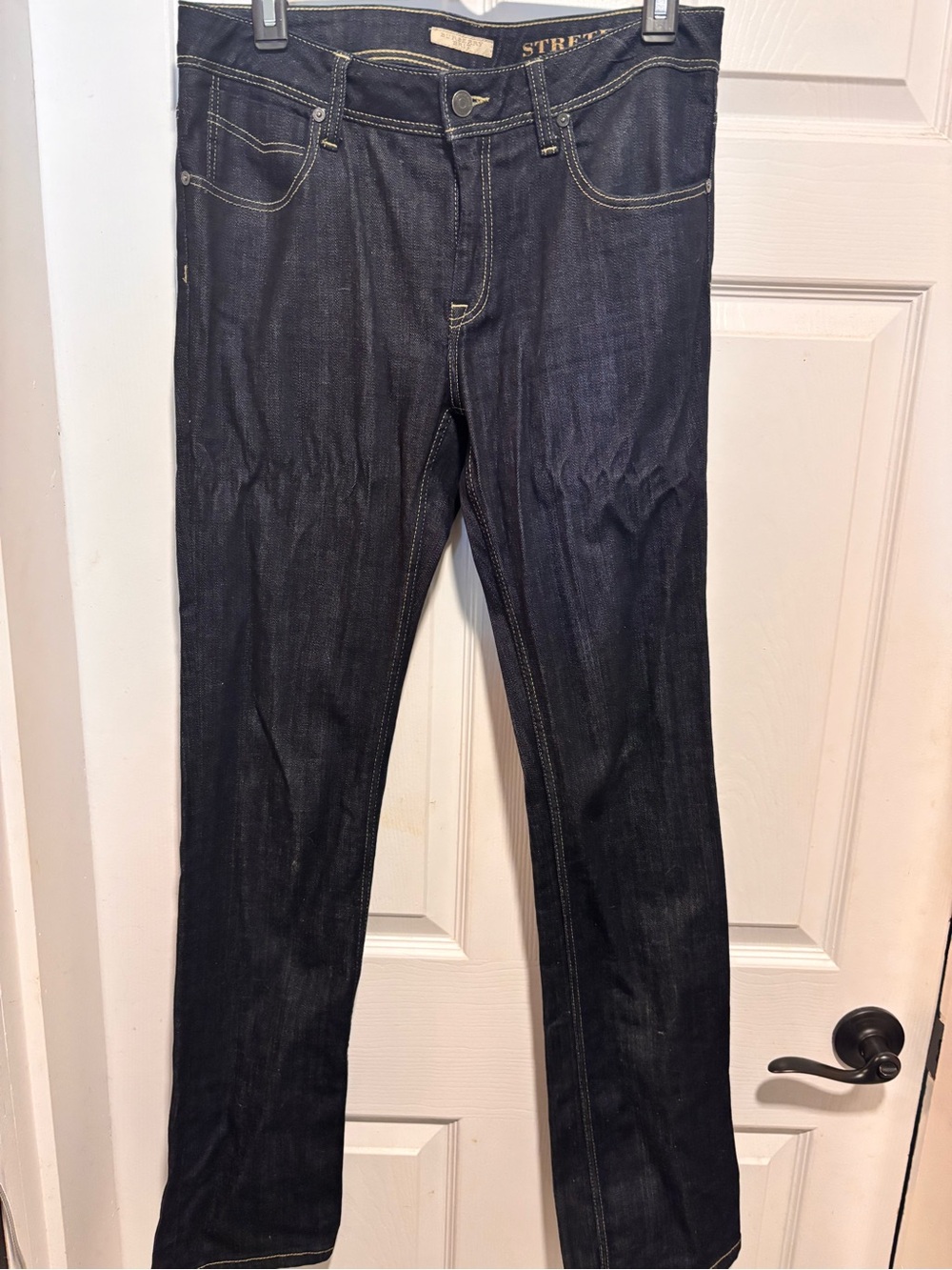 Burberry Slim Straight Dark Indigo Jeans